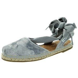 TOMS Bella Espadrilles -  Dove Grey, size 7.5